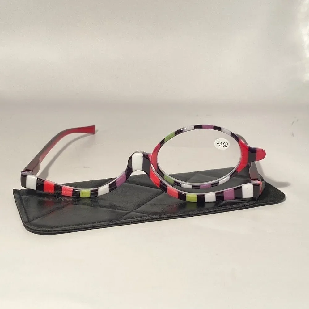 0996 Makeup Cosmetic 3.00 Flip Magnifying Glasses For Precision Application N…